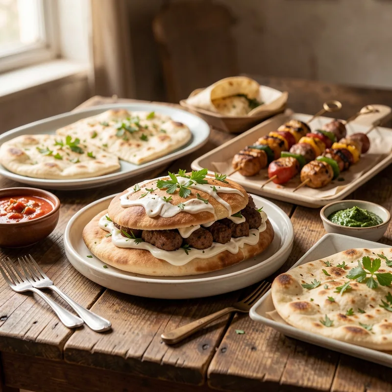 Kebab maison : pain, sauce blanche et montage qui tient